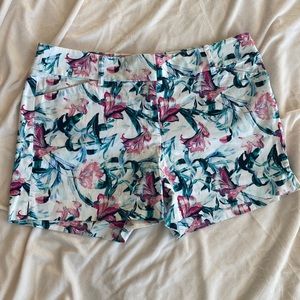 White House Black Market Floral shorts